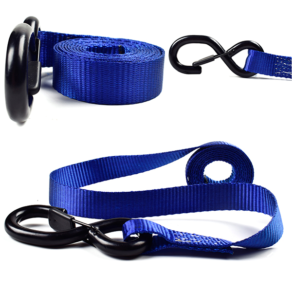 27MM Width Ratchet Straps With Black s Hook