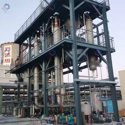 Triple Effect Evaporator for Brine Solutions