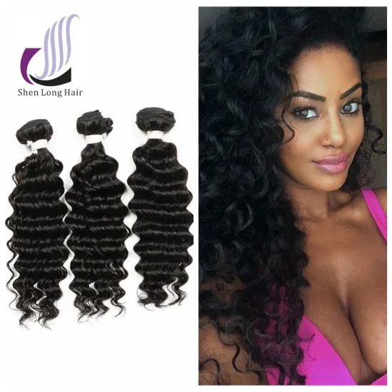 Deep Wave Grade 7A Virgin Hair Overnight Shipping Peruvian Virgin Hair for Wholesale
