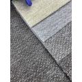 Tissu d'ameublement chenille texturé de couleurs mélangées pour canapé