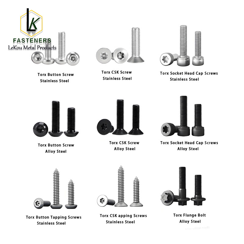 Hexalobular Socket Head Cap Screws-Stainless Steel