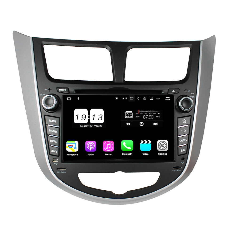 car audio system hyundai Verna /Accent /Solaris 2011-2012