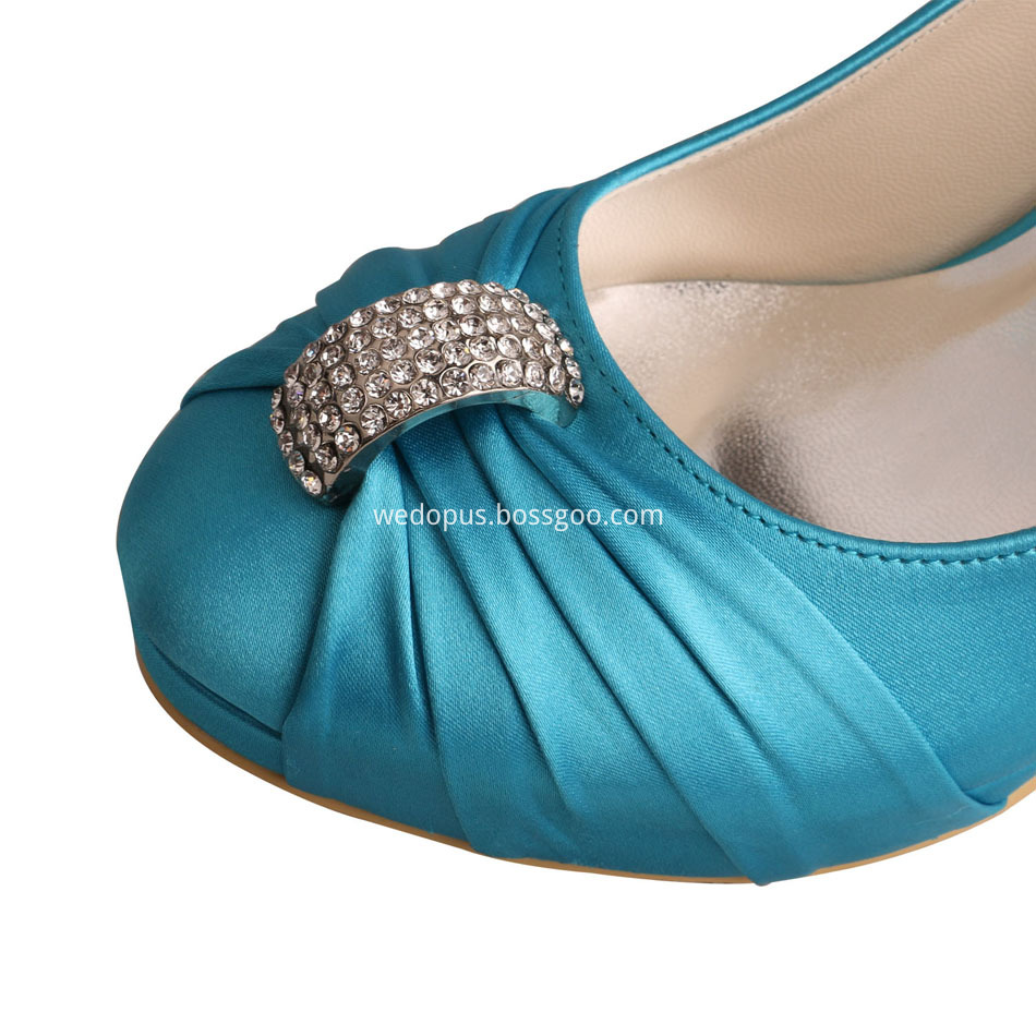 Aqua Blue Wedding Shoes