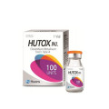 Hutox 100UIボタックス注入の白い粉の中で反転します