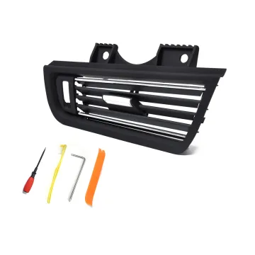 BAJUTU:Wholesale Front Right Console Dash Panel Console Center Air AC Outlet Vent Grille Cover Fit for BMW 5 Series OE6422916688