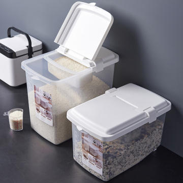 Plastic meter bucket in Kitchen