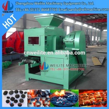 2016 Cold treatment ball shape coal briquetting machinery