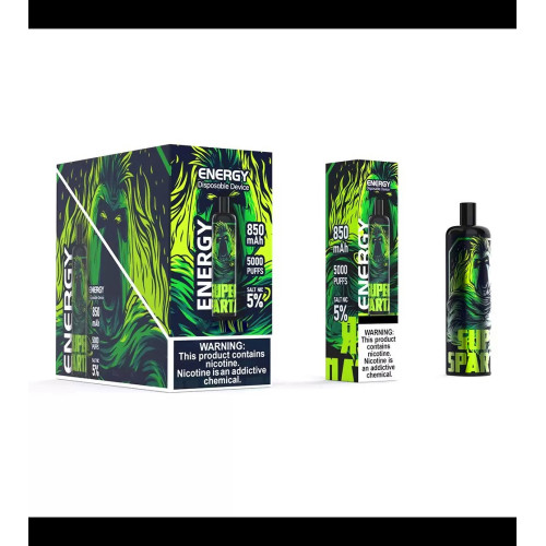 Kit desechable de Ruok Energy 5000 Puffs