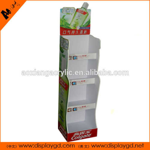 Customized Daily Cleaning Supplies Supermarket Display Stand