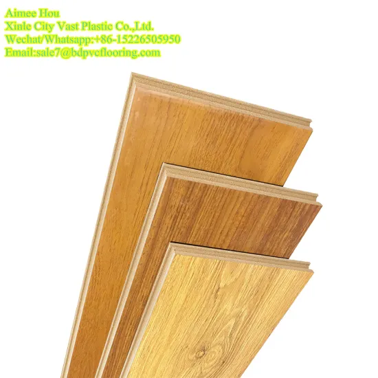 Supper Waterproof Commercial Spc Vinyl Wood Flooring