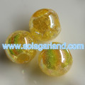 22MM Acrylic Round UV Color Bead Pendants Charms With 4MM Offset Hole