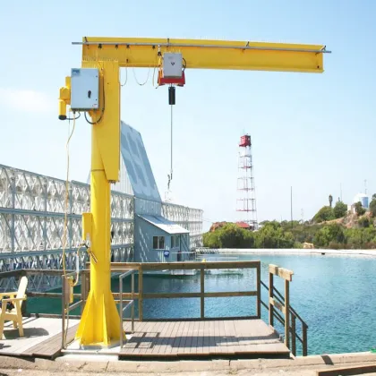 High Quality Marine Cantilever Yacht Jib Crane - New Construction
