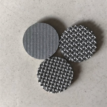 Stainless Steel Sintered Mesh Filter Discs 304 316 130 Micron 2 Inch