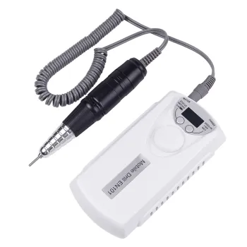 EN101 Rechargeable Electric Nail Art Drill Machine - 30000RPM with 6 Grinding Bits