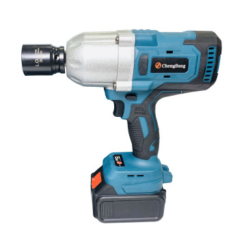 Industrial Grade 3/4\" Cordless Torque Wrench with 1300-2000N.m Capacity: High-Power Lithium Impact Wrench for Tire Installation at Factory Price