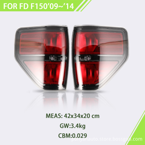 Diamond Quality Pickup Truck Tail Light Customized LED Rear Lamp for Ford F150 2009-2014