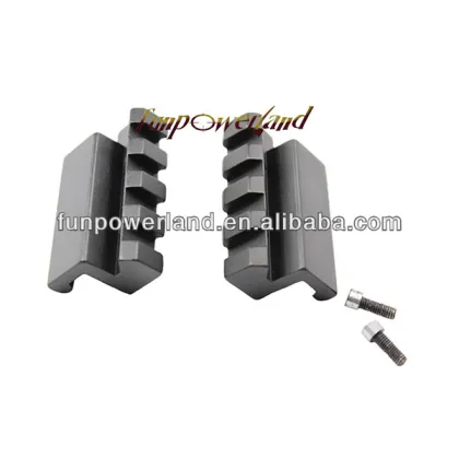 Funpowerland Pistol Picatinny Rail Mount Adapter Base for Smith & Wesson S&W Sigma Metal Color Black