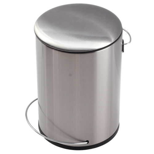 Silver Household Pedal Bin Auto-Pedal Sytem with Bucket