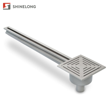 Commercial Catering Back-of-House Stainless Steel Kitchen Floor Drain with Grate
