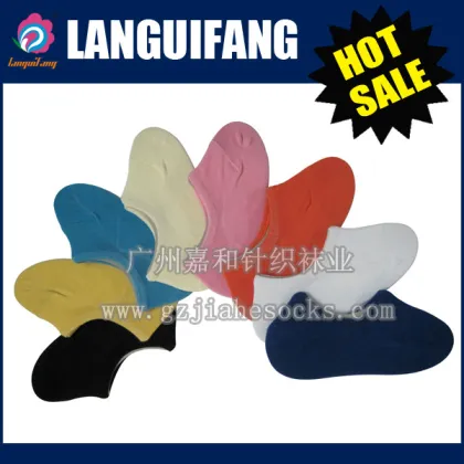 Custom fashion cotton socks lady low cut socks/invisible socks