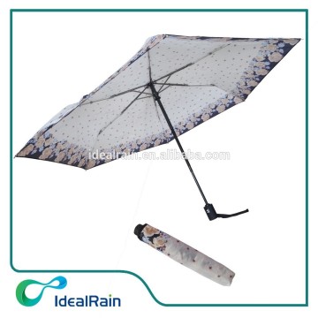 automatic light and small fold umbrella, full print umbrella