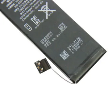 100% Tested Battery, Zero Charging Li-ion for iPhone 5S Standard Size