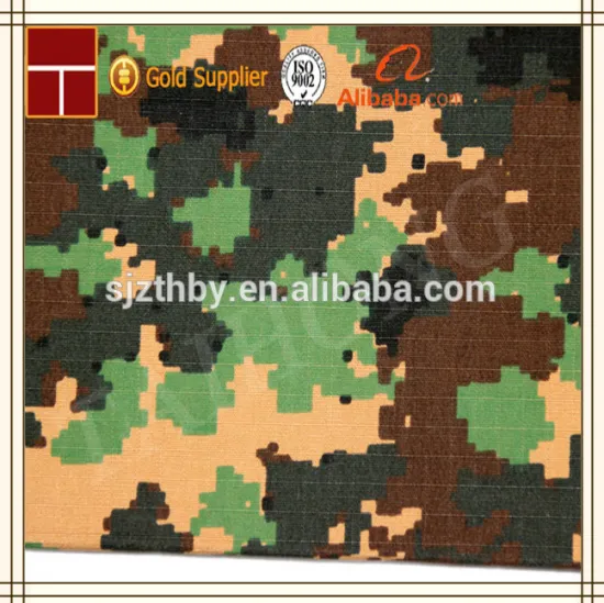 100 cotton camo ripstop fabric price per meter for clothing