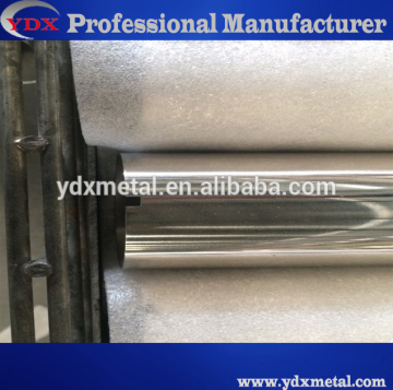 400# polished inox round table leg