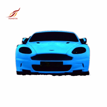 night glow vehicle stickers car wrap fluorescent vinyl