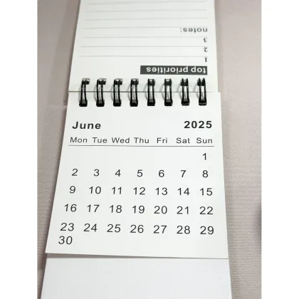 2025-2026 Creative Simple Desktop Mini Calendar