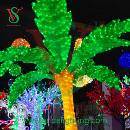 LED coconut palm tree light