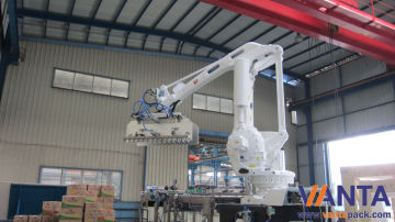 Abb Robotic Palletizer Automatic Carton Palletizing System 180kg Robot