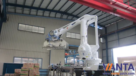 Abb Robotic Palletizer Automatic Carton Palletizing System 180kg Robot