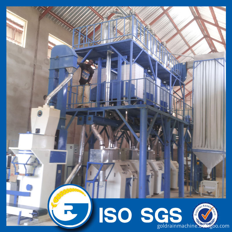 50 tpd maize milling machine