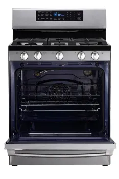 Energy saving 5-burenr gas stove with oven Angola