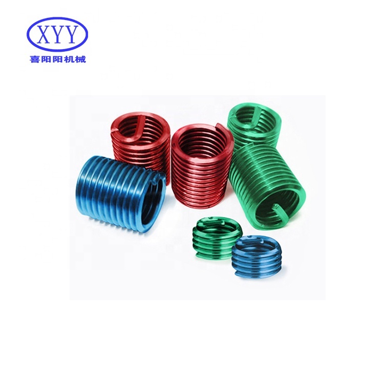 Custom Size M10 Stainless Steel Wire Sleeve 304 Blind Hole Thread Insert Fasteners