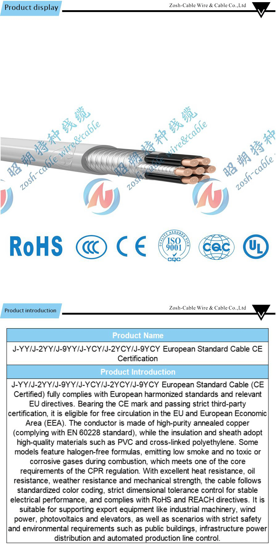CE Certification,CE Cable-xiangqing1-ZS058A