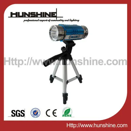 2 lenses 5w high power led fishing flashlight