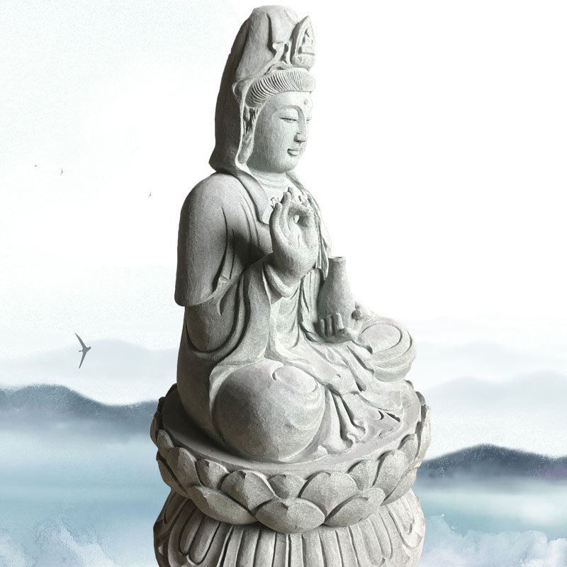 6stone Buddha Ornament Guanyin