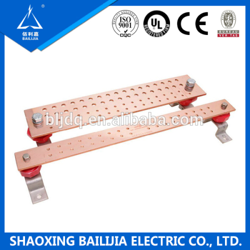 Copper Earthing Bus Bar Of Connection, High Quality Copper Earthing Bus