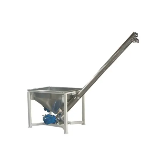 High Quality Vertical Hopper Flex Feeder Small Screw Conveyor Inclined Belt Machine