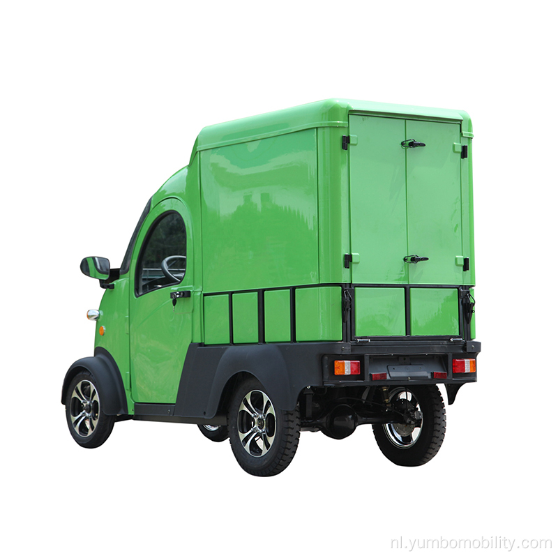 Box Type Electric vierwielers elektrisch vrachtvoertuig
