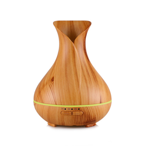Mini Wood Grain Ultrasonic Aroma Air Humidifier