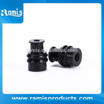 Black 4.41mm auto rubber waterproof wire seal