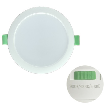 Led Plastic Side dial downlight dimmable 12W 3CCT