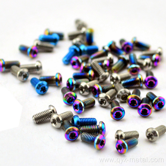High Precision Titanium Alloy Screws for Industry