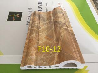 12 CM decorative MDF PVC crown molding high gloss for house