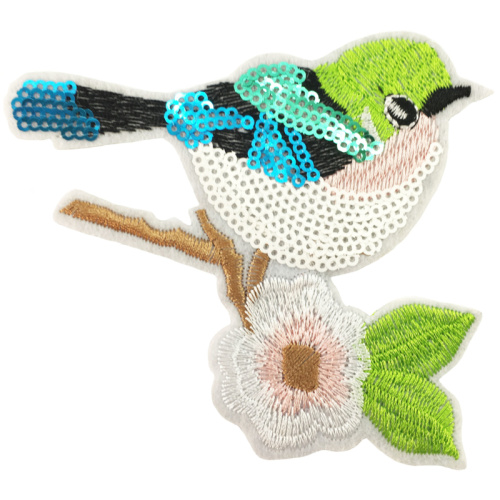 Fashion Customized Pailletten Patches Stickerei