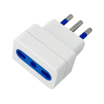 SAFELINE Overload Protection Multi Adapter with Italian 10A Electrical Plug for the Chilean Market