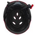 Water rescue helmet with guide rail fire rescue